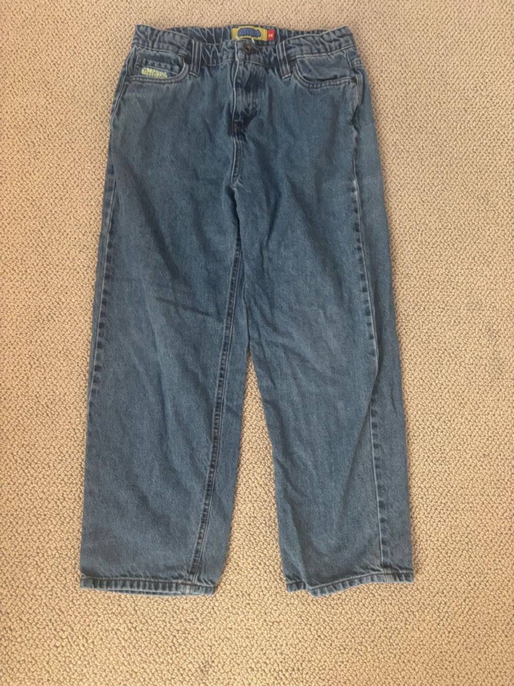 Empyre Baggy Fit Dark Blue Jeans Big Kids (teens) size 26